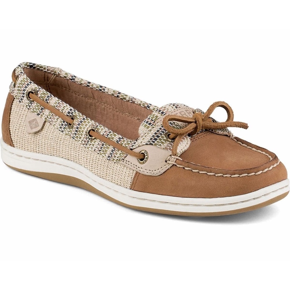Sperry Firefish Raffia Boat Shoe